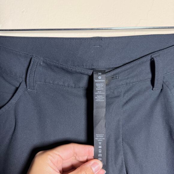 Lululemon Black ABC Pant Classic 34 inseam size 36 - Picture 5 of 7